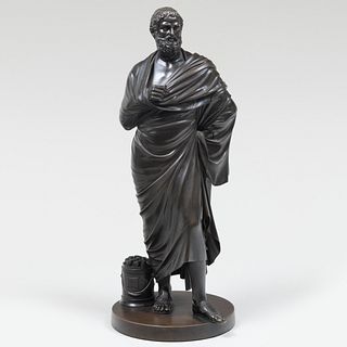 Grand Tour Bronze Model of Sophocles 