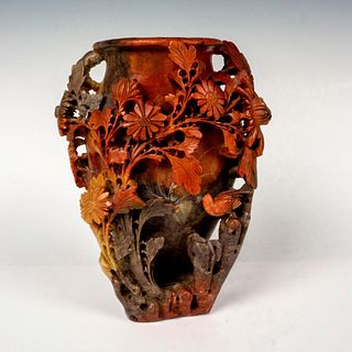 Soapstone Hand Carved Vase