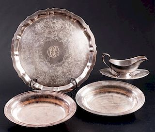 Gorham Silver Plate Serving Piece Collection