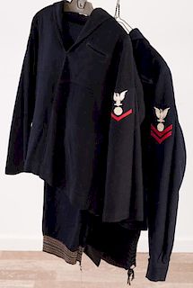 U.S. Navy Crackerjack Jumper Uniforms, Two (2)