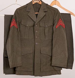 U.S. Marines WWII Complete Uniform