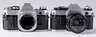 Canon AE-1 Camera Pair