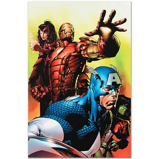 Marvel Comics "Avengers #501" Numbered Limited Edition Giclee on Canvas by David Finch with COA.