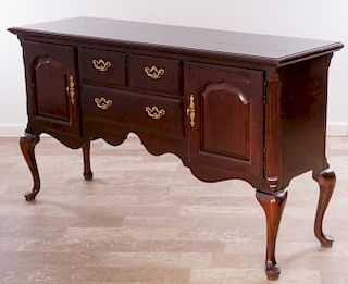 Thomasville Queen Anne Style Mahogany Sideboard