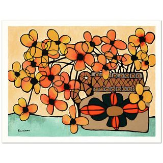 Ben Simhon, "Autumn" Limited Edition Serigraph, Hand Signed with Letter of Authenticity.
