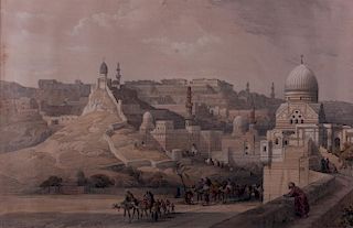 David Roberts “Citadel of Cairo” Lithograph