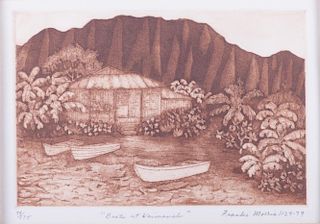 "Boats at Vanuatu" Print