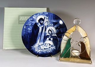 AVON "THE HOLY FAMILY" COLLECTOR'S PLATE