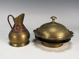 MIDDLE EASTERN METAL BRASS ITEMS