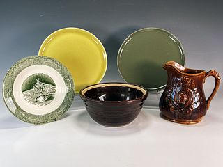 COLLECTION OF VINTAGE STONEWARE, RUSSEL WRIGHT