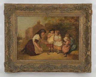 Possibly Robert Crozier (1815 - 1891) Oil on Canvas