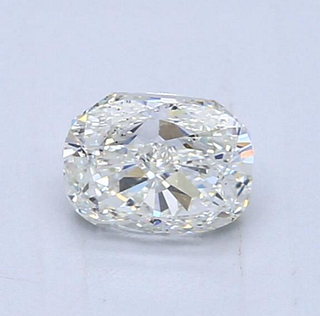 No Reserve GIA - Certified 0.90 CT Cushion Cut Loose Diamond J Color VS2 Clarity