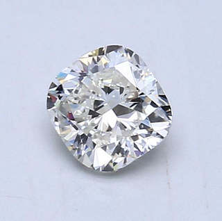 No Reserve GIA - Certified 0.90 CT Cushion Cut Loose Diamond J Color VS1 Clarity