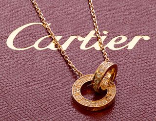 Cartier LOVE necklace, 18K rose gold