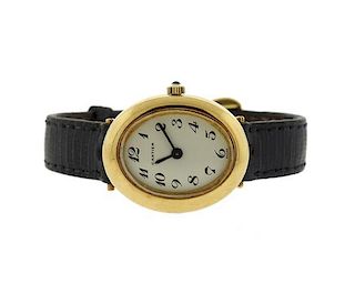 Vintage Cartier 18k Gold Watch