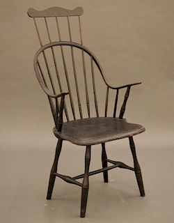 New England continuous arm Windsor armchair