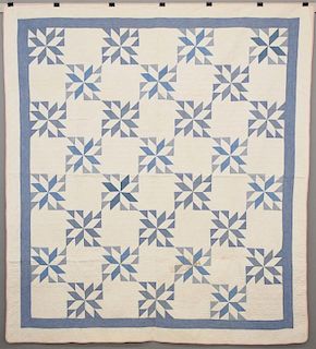 Eight-Point Pieced quilt