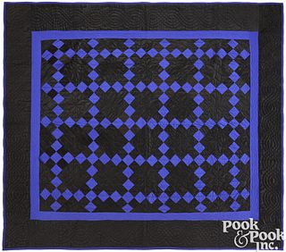Lancaster County Nine Patch patchwork quilt