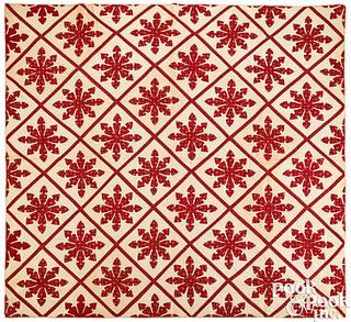 Appliqué quilt, early 20th c.