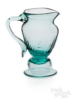 South New Jersey thirty-two rib glass creamer