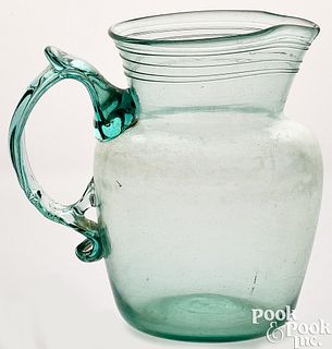 South New Jersey aquamarine pitcher