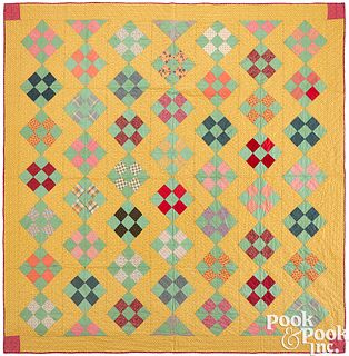 Pennsylvania Nine Patch patchwork quilt