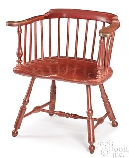 Philadelphia lowback Windsor chair, late 18th c.