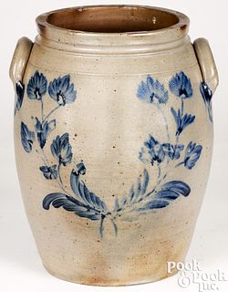 Pennsylvania six-gallon stoneware crock, 19th c.