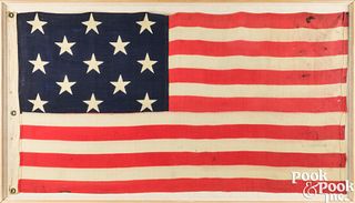 Thirteen-star Centennial American flag