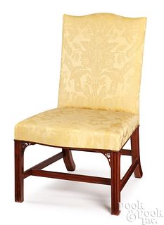 George III mahogany back stool, ca. 1775