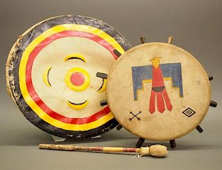 2 Pueblo drums