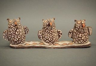 Zuni Pueblo owl grouping