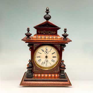 Junghans German Wood Mantel Clock