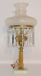 Brass Empire Oil Lamp