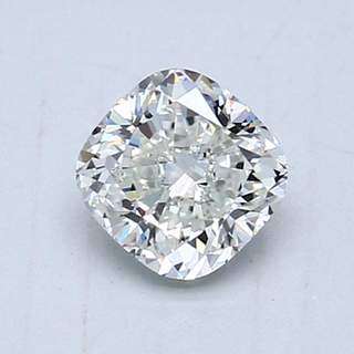 No Reserve GIA - Certified 1.00 CT Cushion Cut Loose Diamond K Color VS2 Clarity
