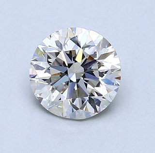 No Reserve GIA - Certified 1.00 CT Round Cut Loose Diamond K Color VVS1 Clarity
