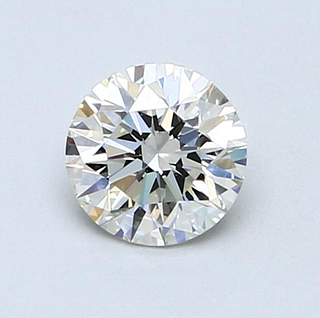 No Reserve GIA - Certified 0.81 CT Round Cut Loose Diamond J Color VS1 Clarity