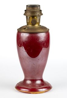 ALADDIN NO. 1247 VENETIAN ART-CRAFT KEROSENE VASE LAMP