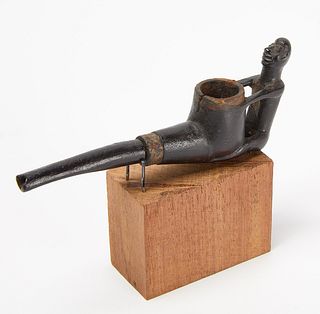 Afro-American Carved Pipe