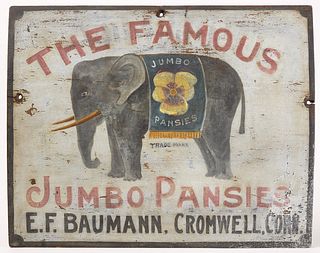 Trade Sign with Elephant - Cromwell, Ct