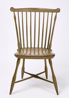 Windsor Side Chair with Cross Stretchers