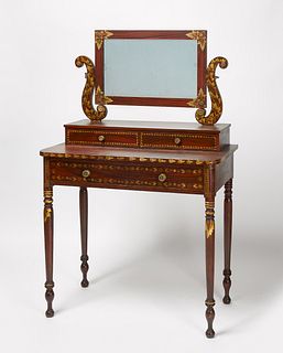 Paint-Decorated Dressing Table
