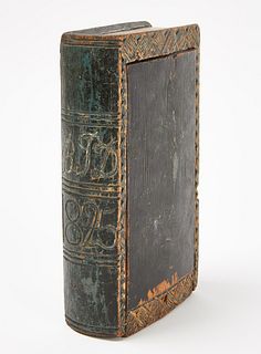 Chip Carved Book Box - 1825