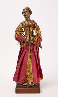 Early Carved Fashion Doll