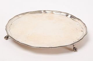 George III Silver Footed Salver