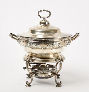Silver Covered Dish