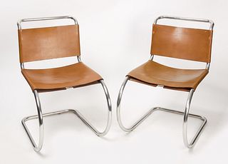Mies Van Der Rohe - Pair of Chairs