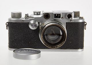 Leica model 3C. "Red Curtain"