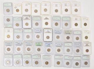Lot of Graded Indian Nickels