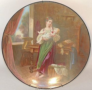 French Porcelain Charger